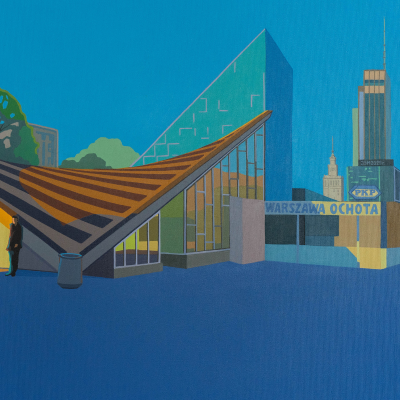 Joanna Sułek-Malinowska / tytuł obrazu: Randka w ciemno